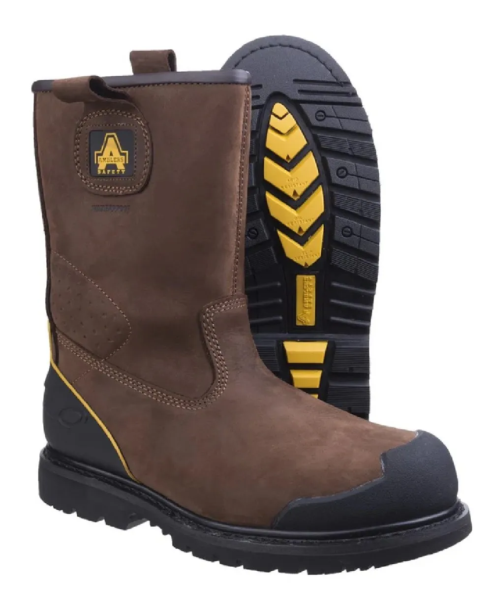 Amblers Safety Mens FS223 Goodyear Welted Waterproof Rigger Boots