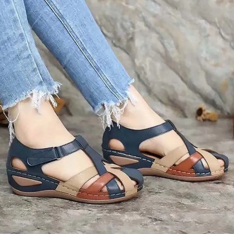 Amozae-Back to college Women's Sandals Roman Summer Ladies Sandals Fashion Platform Shoes Women Outdoor Female Woman Women Beach Shoes Plus Size