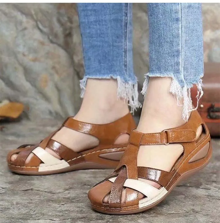 Amozae-Back to college Women's Sandals Roman Summer Ladies Sandals Fashion Platform Shoes Women Outdoor Female Woman Women Beach Shoes Plus Size