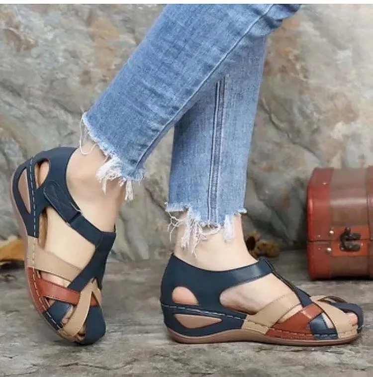 Amozae-Back to college Women's Sandals Roman Summer Ladies Sandals Fashion Platform Shoes Women Outdoor Female Woman Women Beach Shoes Plus Size