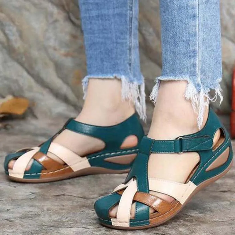 Amozae-Back to college Women's Sandals Roman Summer Ladies Sandals Fashion Platform Shoes Women Outdoor Female Woman Women Beach Shoes Plus Size