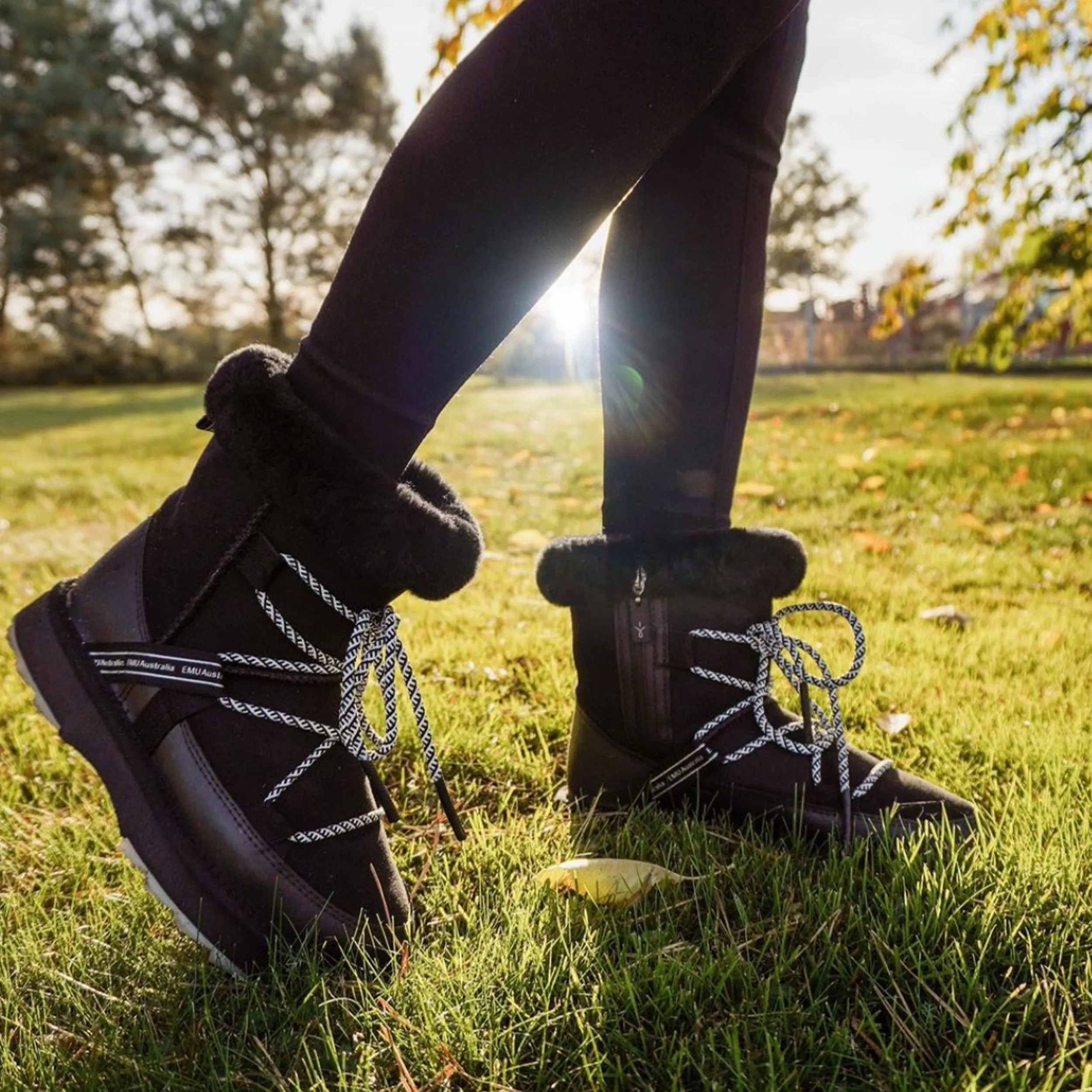 Blurred Sheepskin Women's Boot by Emu Australia (Last Chance)