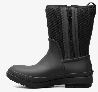 Bogs Crandall II Mid Zip - Black