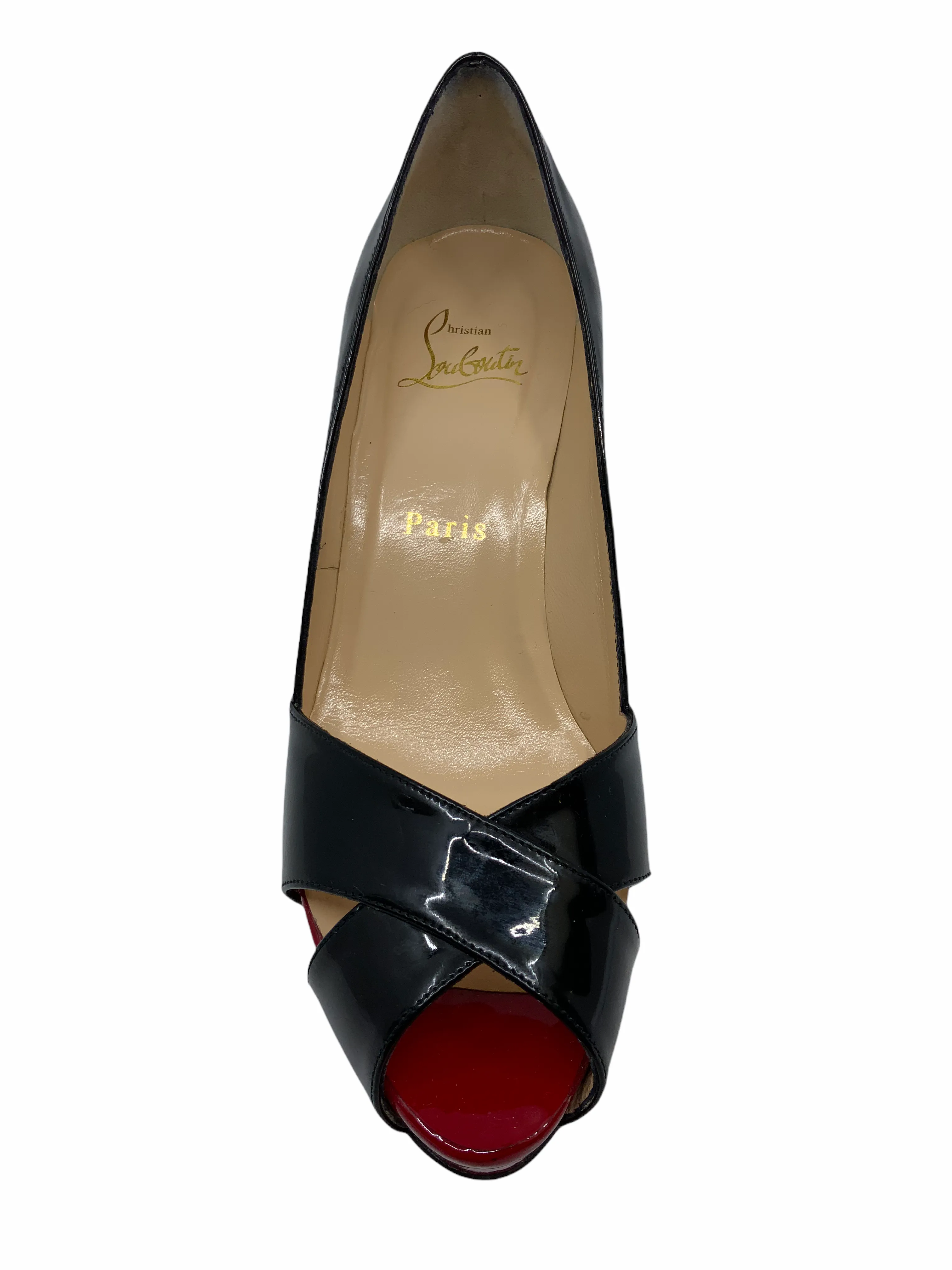 Christian Louboutin Patent Shelly 90 Pumps Size 7