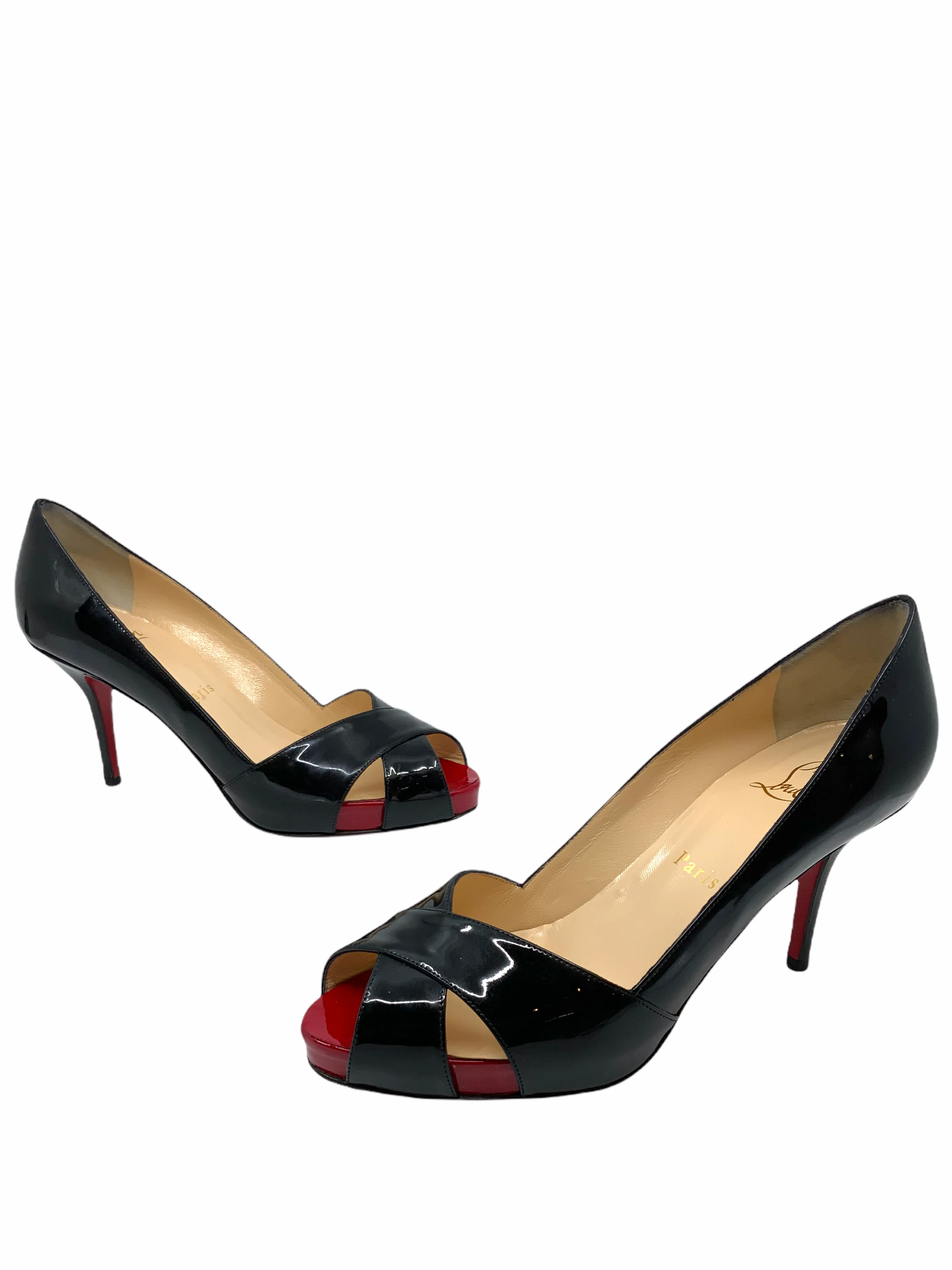 Christian Louboutin Patent Shelly 90 Pumps Size 7