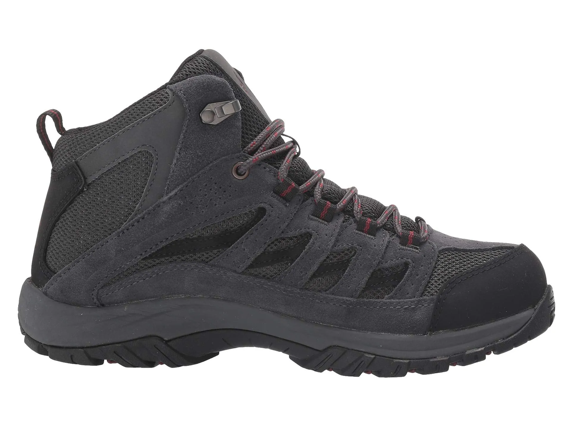 Columbia Crestwood Mid Waterproof Hiking Boots, Dark Gray