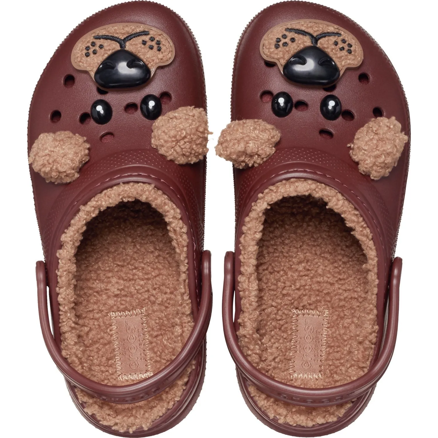 Crocs Dark Clay Classic Lined IAM Brown Bear ClAnd T