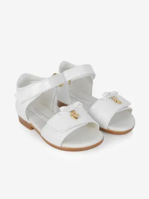 Dolce & Gabbana Baby Girls Leather Sandals