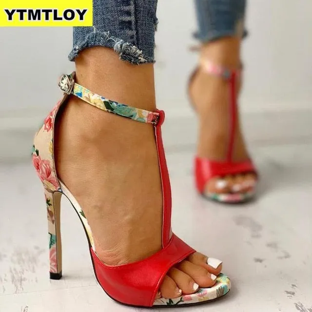 Fashion RED Pumps Women Princess Shoes