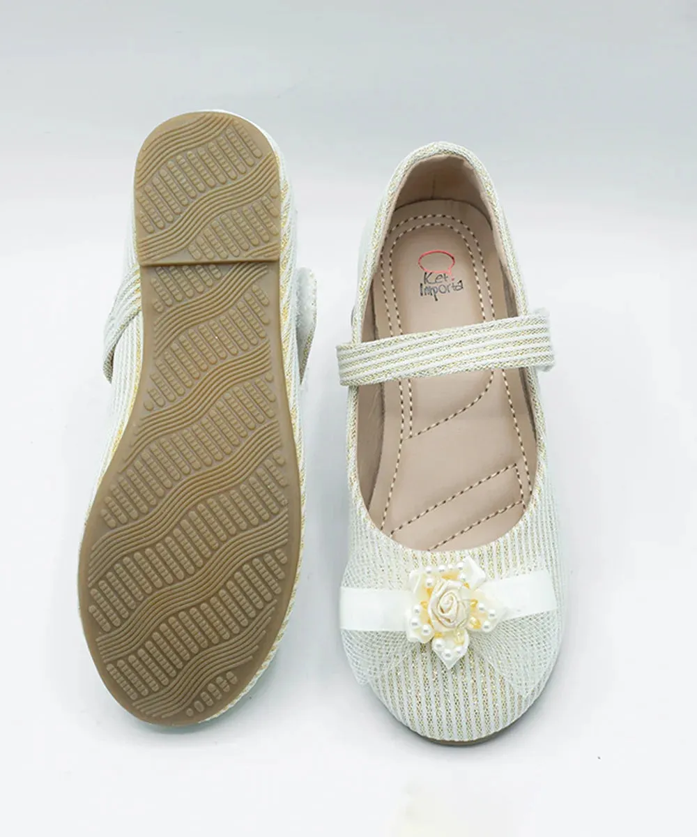 Golden Party Sandals for 3.5 Year Girl