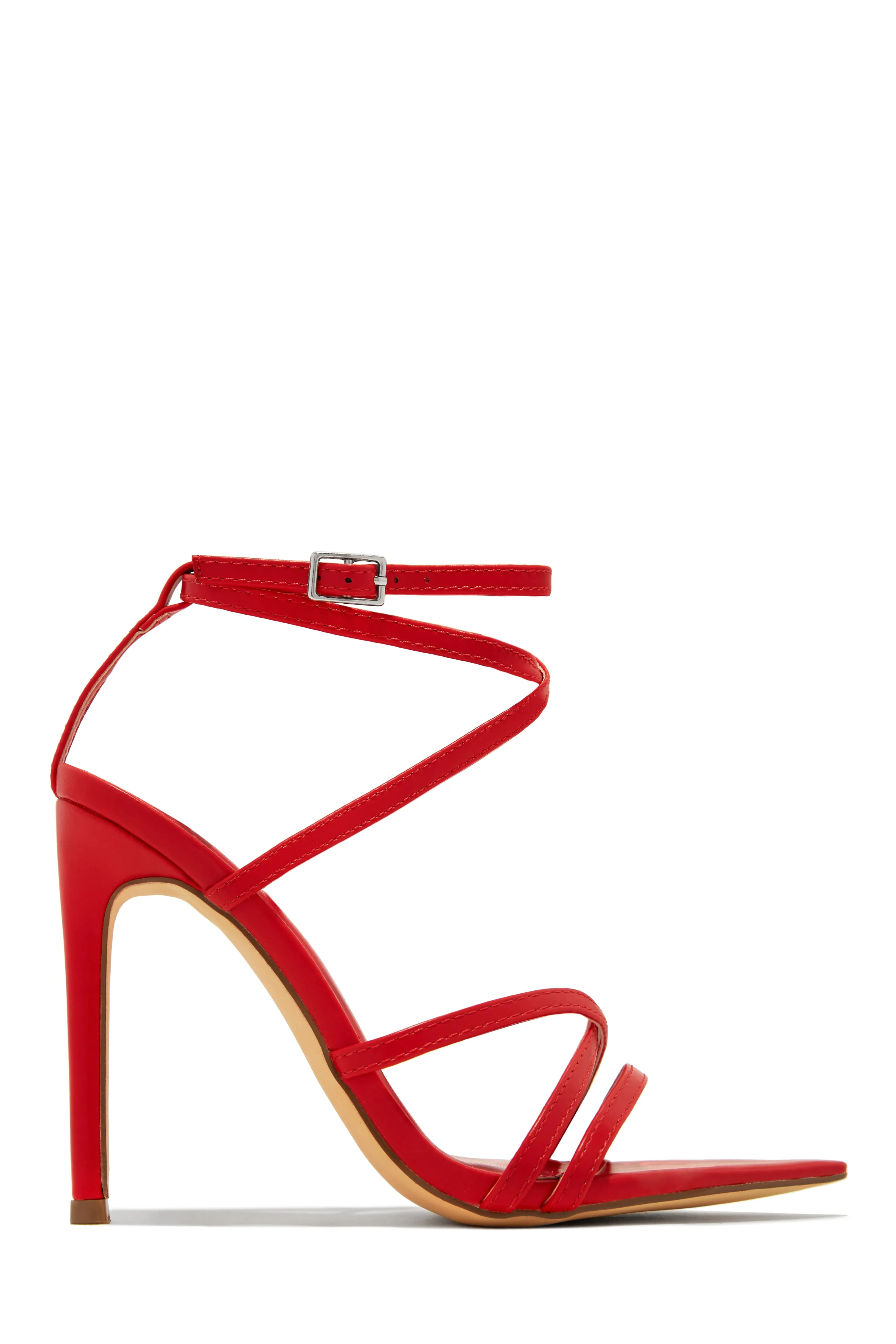 Gossip Girl Strappy High Heels - Clear