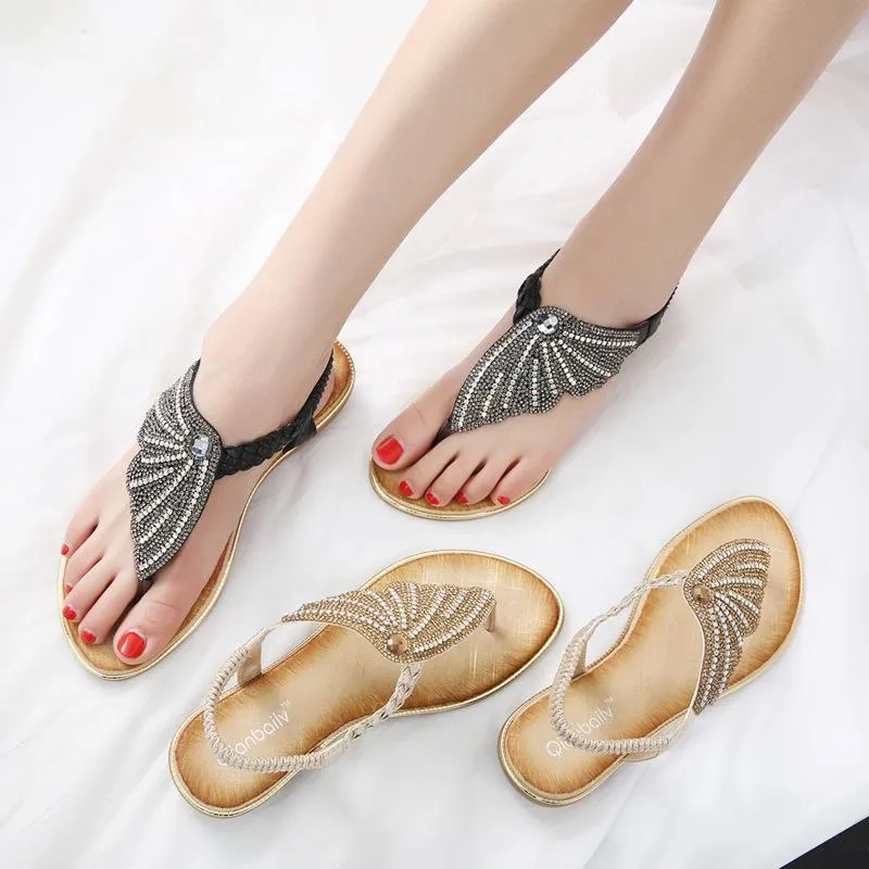 Holiday Beach Beach New Fashion Water Large Size Flat Shoes