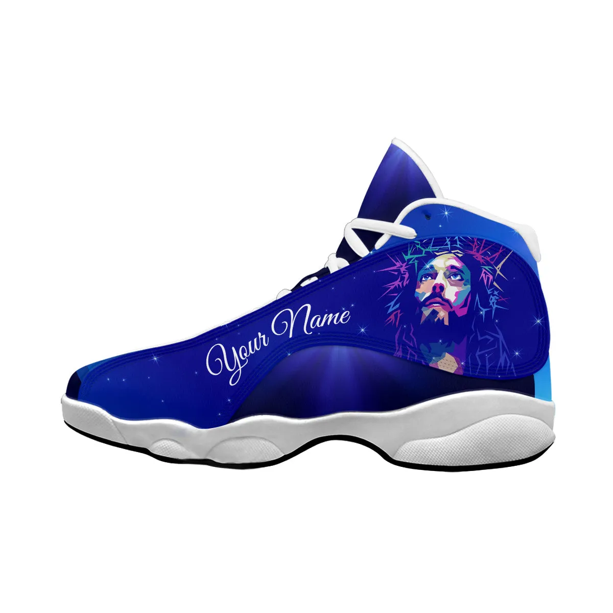 Keep Faith Alive Jesus Personalized Basketball Shoes For Men Women - Christian Shoes - Jesus Shoes - Unisex Basketball Shoes