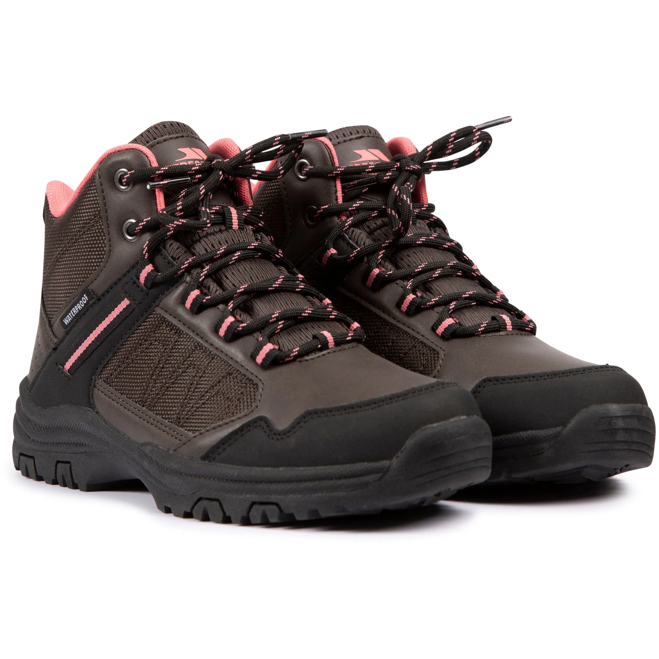 Lyre Women's Waterproof Walking Boots in Dark Brown