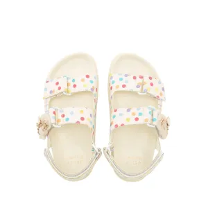 Mini Glut  Flat Sandals Yellow