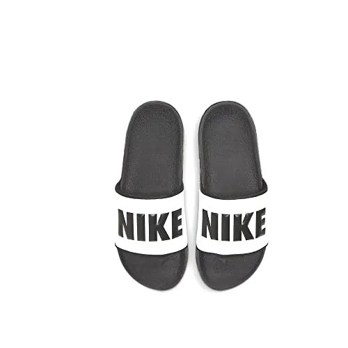 Nike Women's WMNS Offcourt Slide Black-Summit White Sandal-5.5 Kids UK (BQ4632-011)