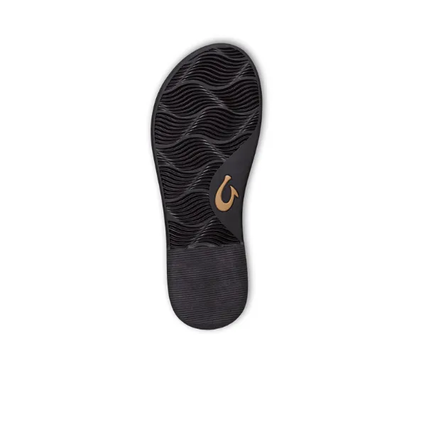 Olukai Women's La'i T-Bar Black