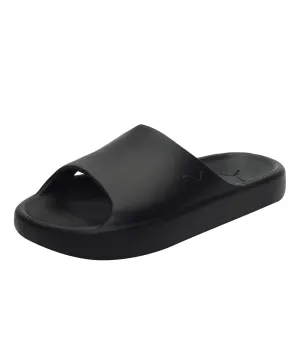 Puma Unisex-Adult Shibui Cat Black-Black Slide - 3 UK (38529602)