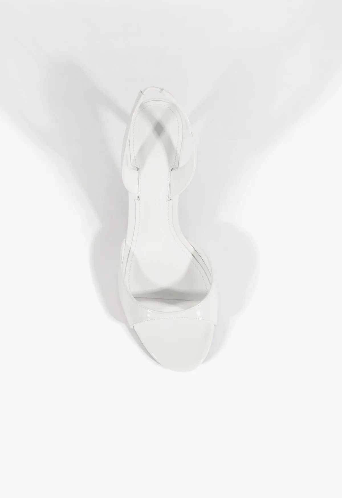 Scarlett Sling Mid Patent Leather Sandal