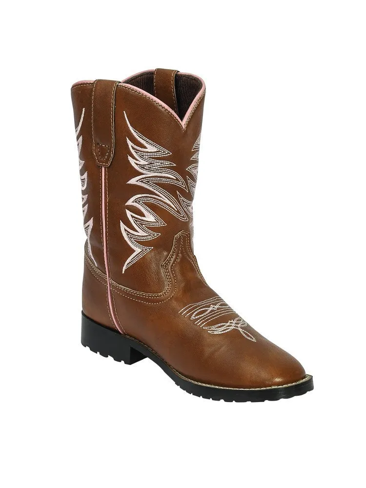 TuffRider Youth Channel Islands Square Toe Western Boot